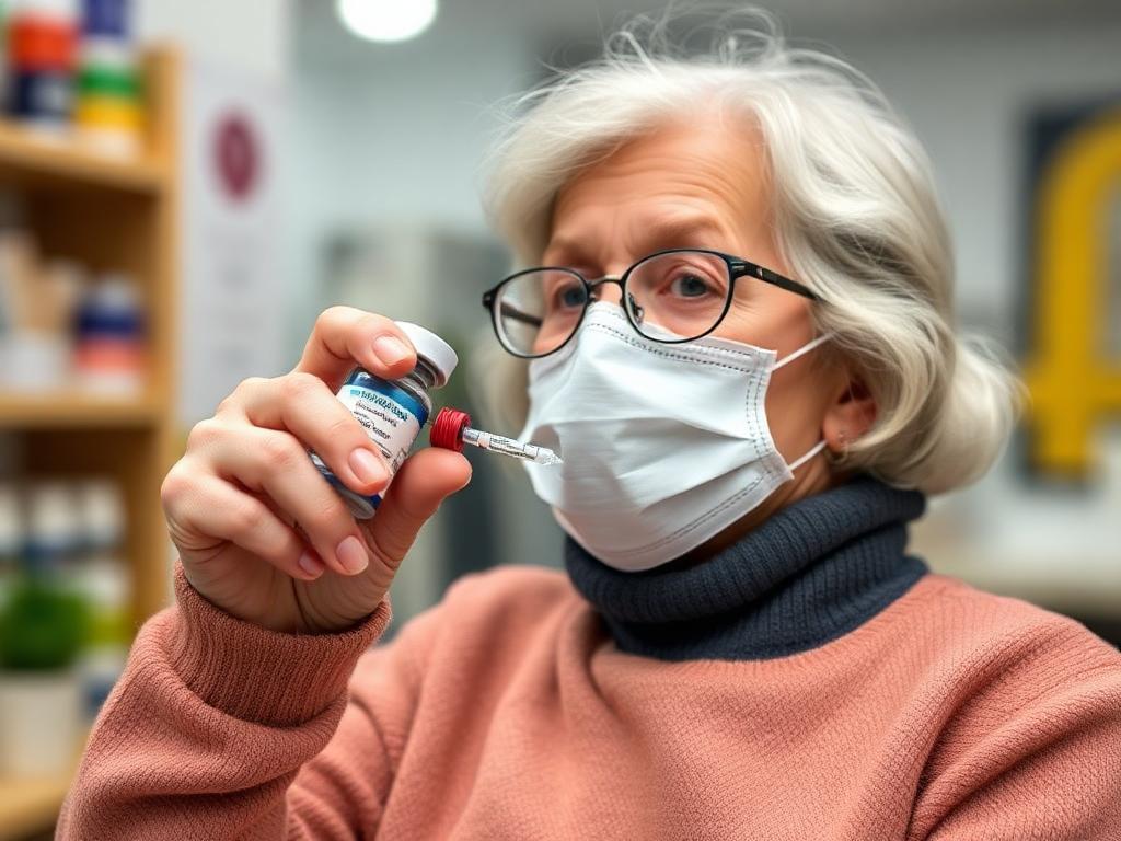 L'âge avancé peut être considéré à lui seul comme un facteur de risque.